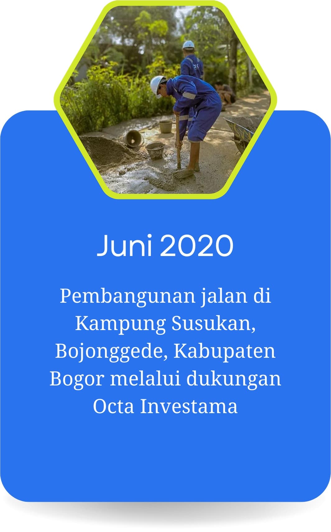 Social event jalan bojonggede